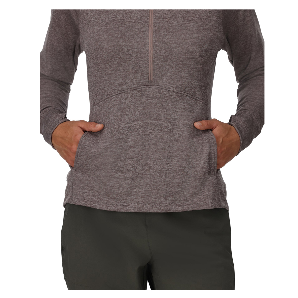 Худи женское Simms Wms BugStopper Hoody Lunar Gray H. XS фото 4