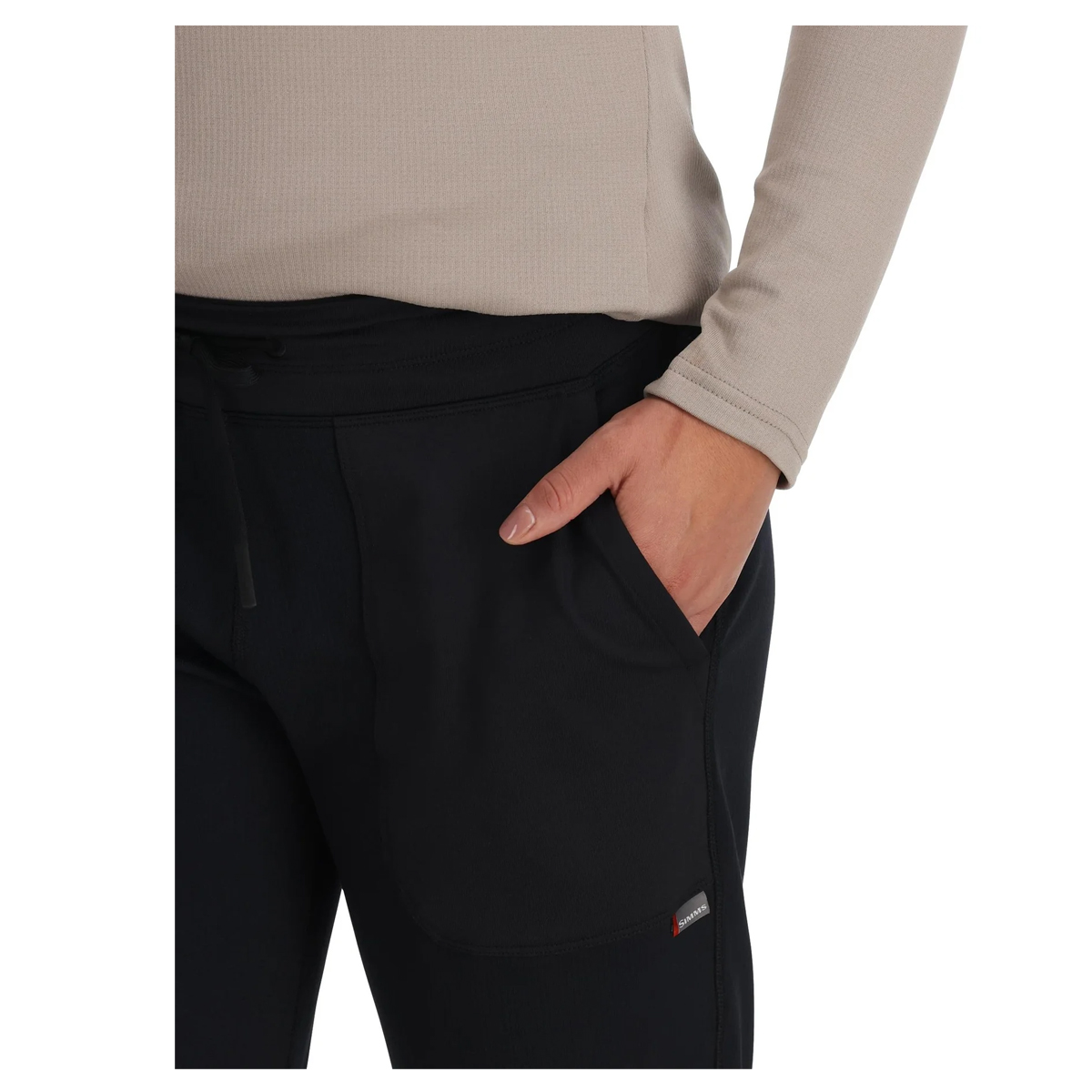 Штаны Simms Wms Thermal Jogger Black M фото 4