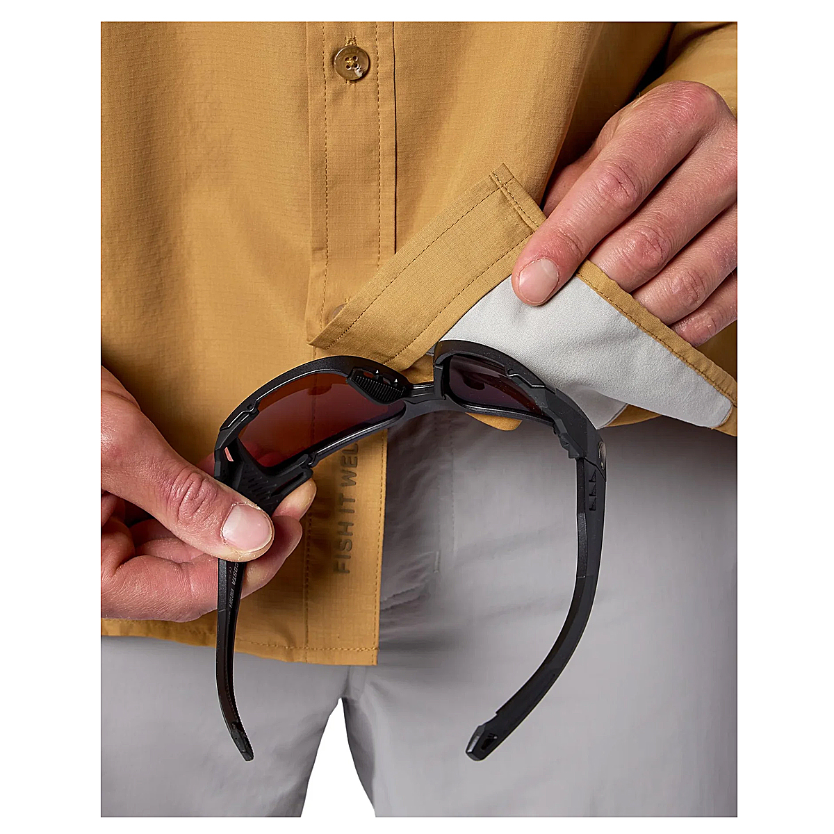Рубашка Simms Guide Shirt Sepia L фото 6