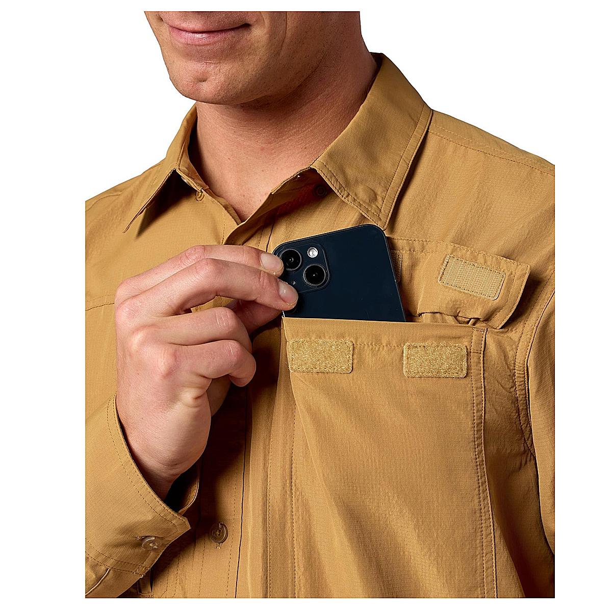 Рубашка Simms Guide Shirt Sepia XL фото 5