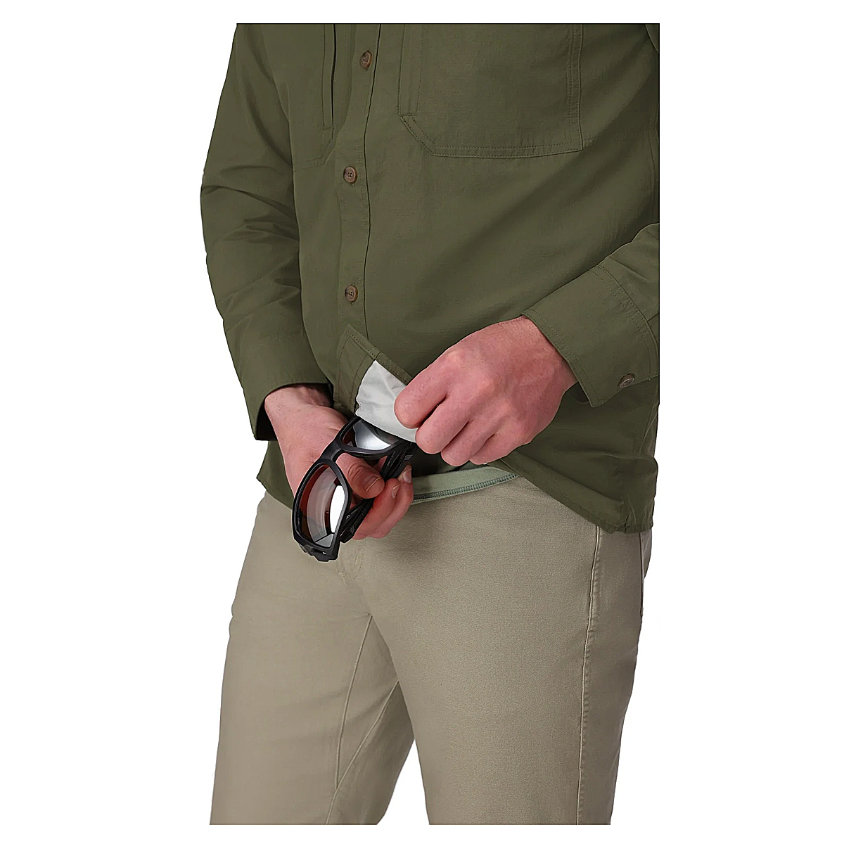 Рубашка Simms Guide Shirt Loden L фото 5