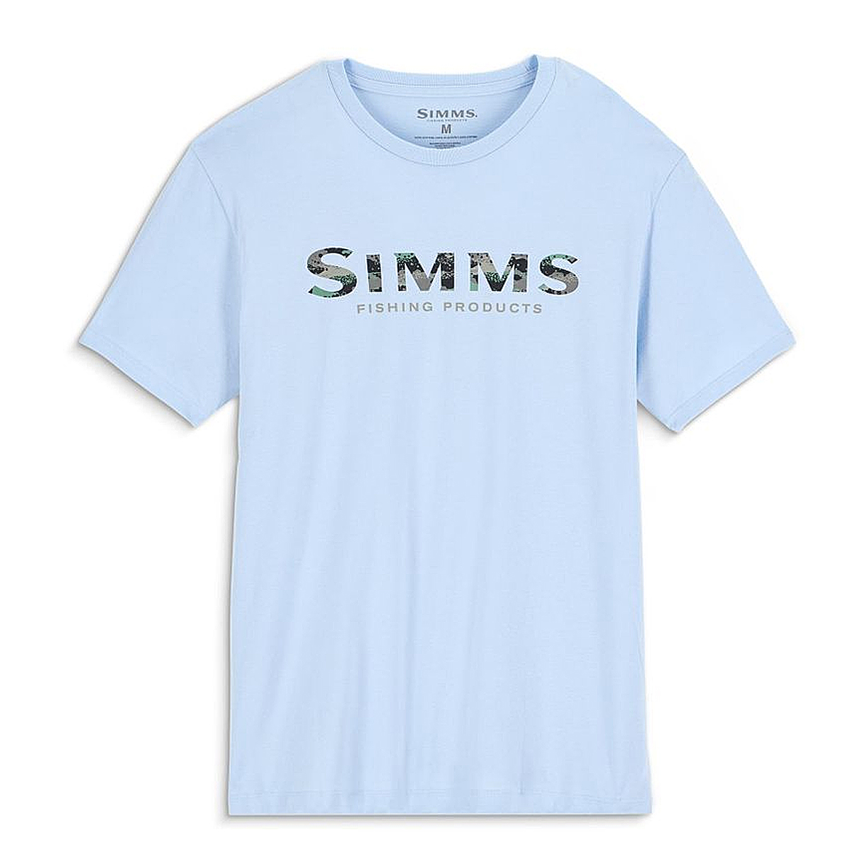 Футболка Simms Shroud Fill Logo T-Shirt Sky Blue L фото 2