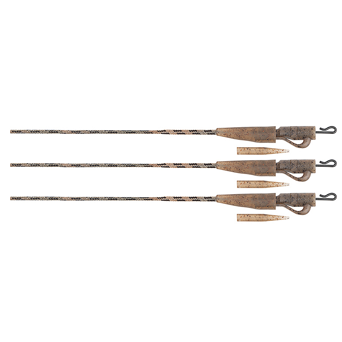 Монтаж Fox Edges Camo Submerge Lead Clip Leaders 40lb 3pcs