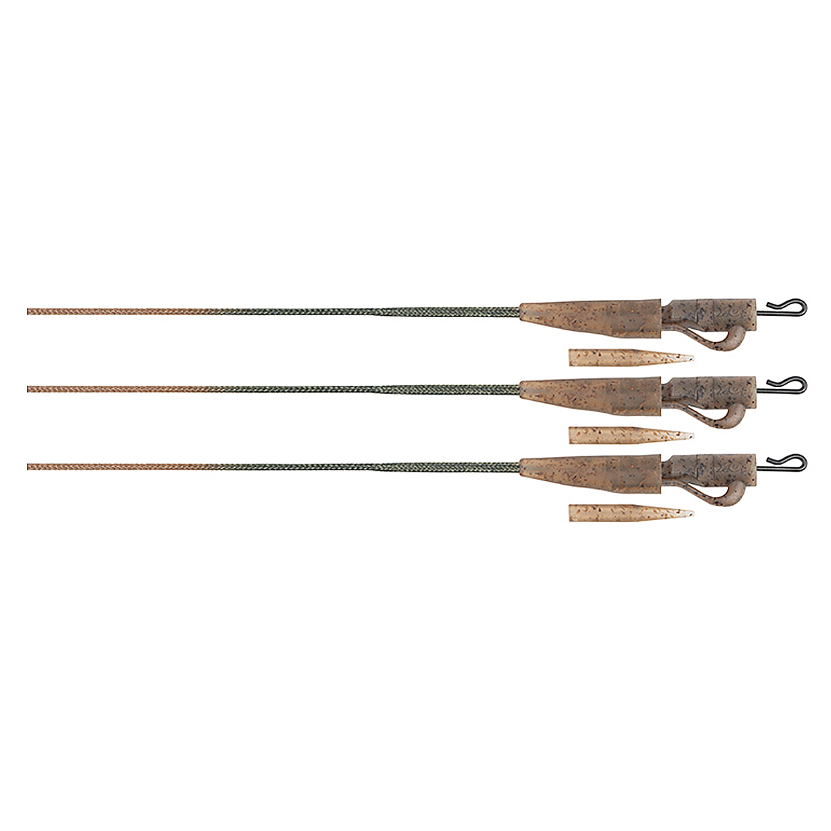 Монтаж Fox Edges Camo Submerge Lead Clip Leaders 50lb 3pcs