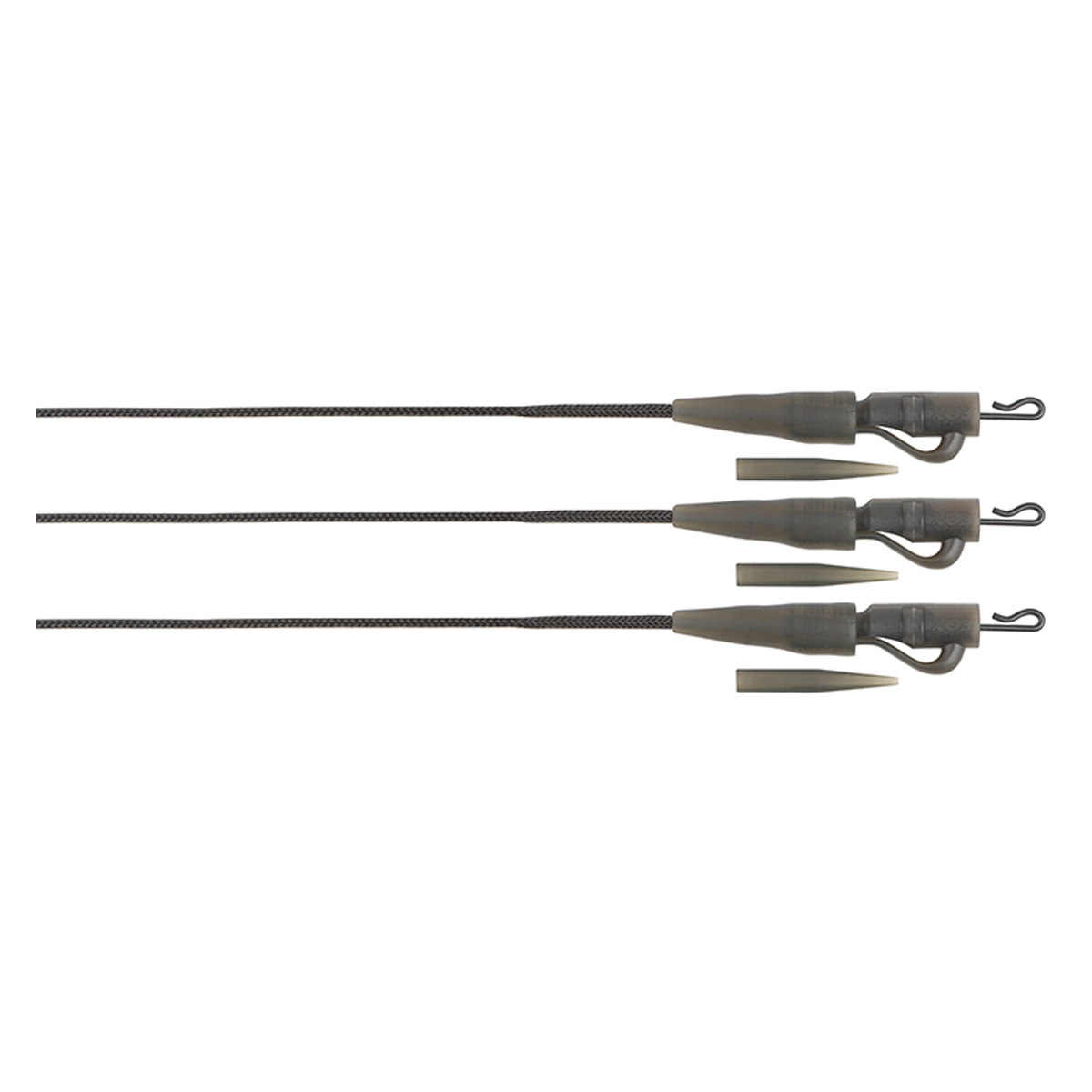 Монтаж Fox Edges Naturals Leadcore Lead Clip Leaders 75cm 50lb
