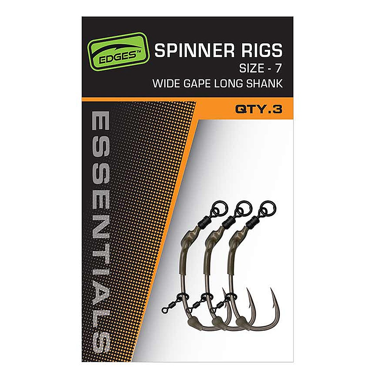Крючок с поводком Fox Edges Spinner Rig #7 3pcs