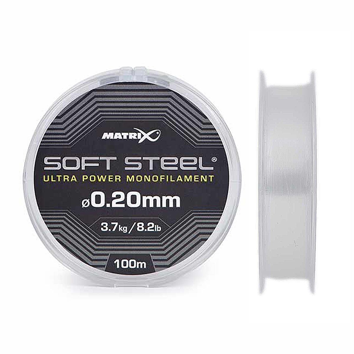 Леска Matrix Soft Steel Ultra Power Monofilament 100m 8.2lb/3.7kg 0.20mm