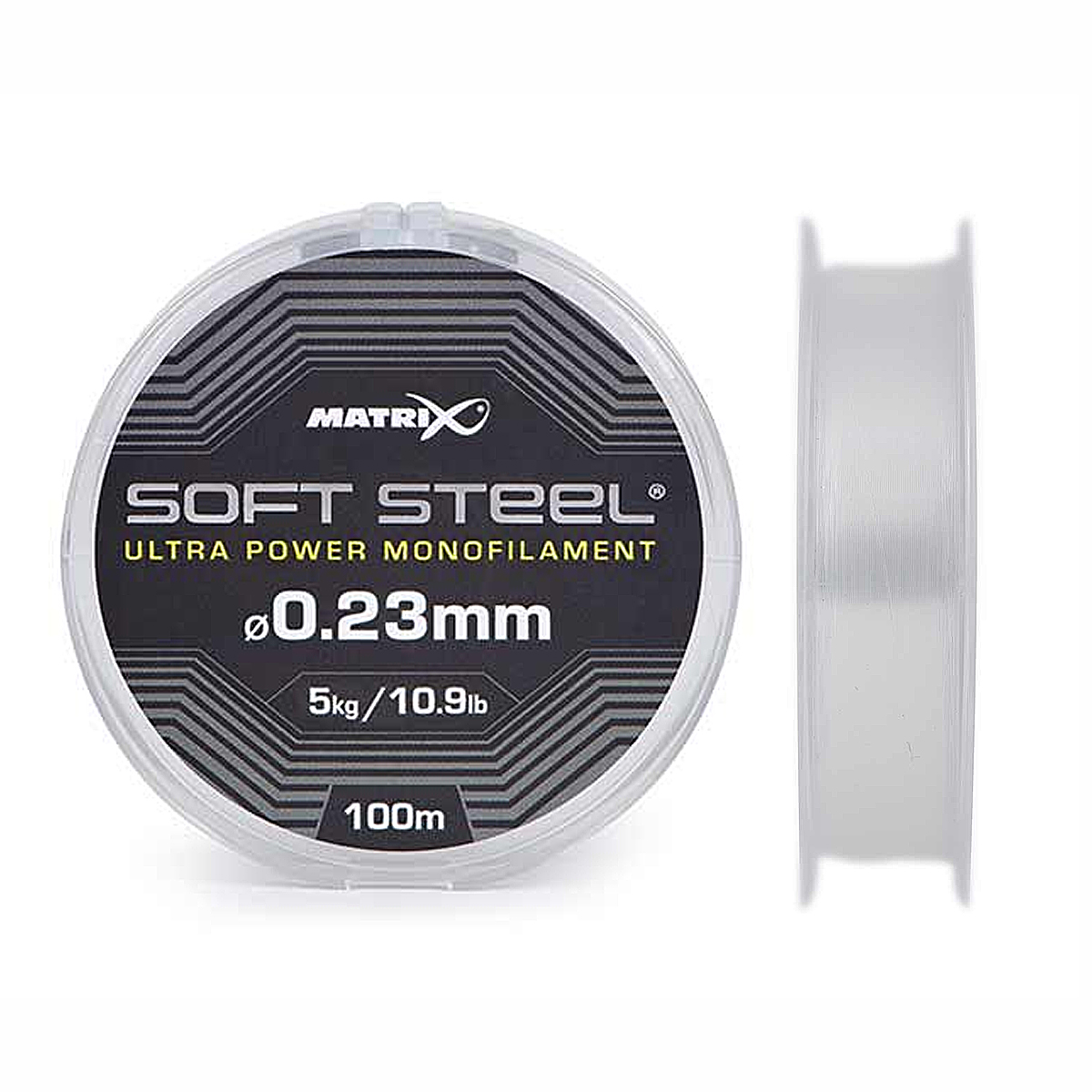 Леска Matrix Soft Steel Ultra Power Monofilament 100m 10.9lb/5.0kg 0.23mm