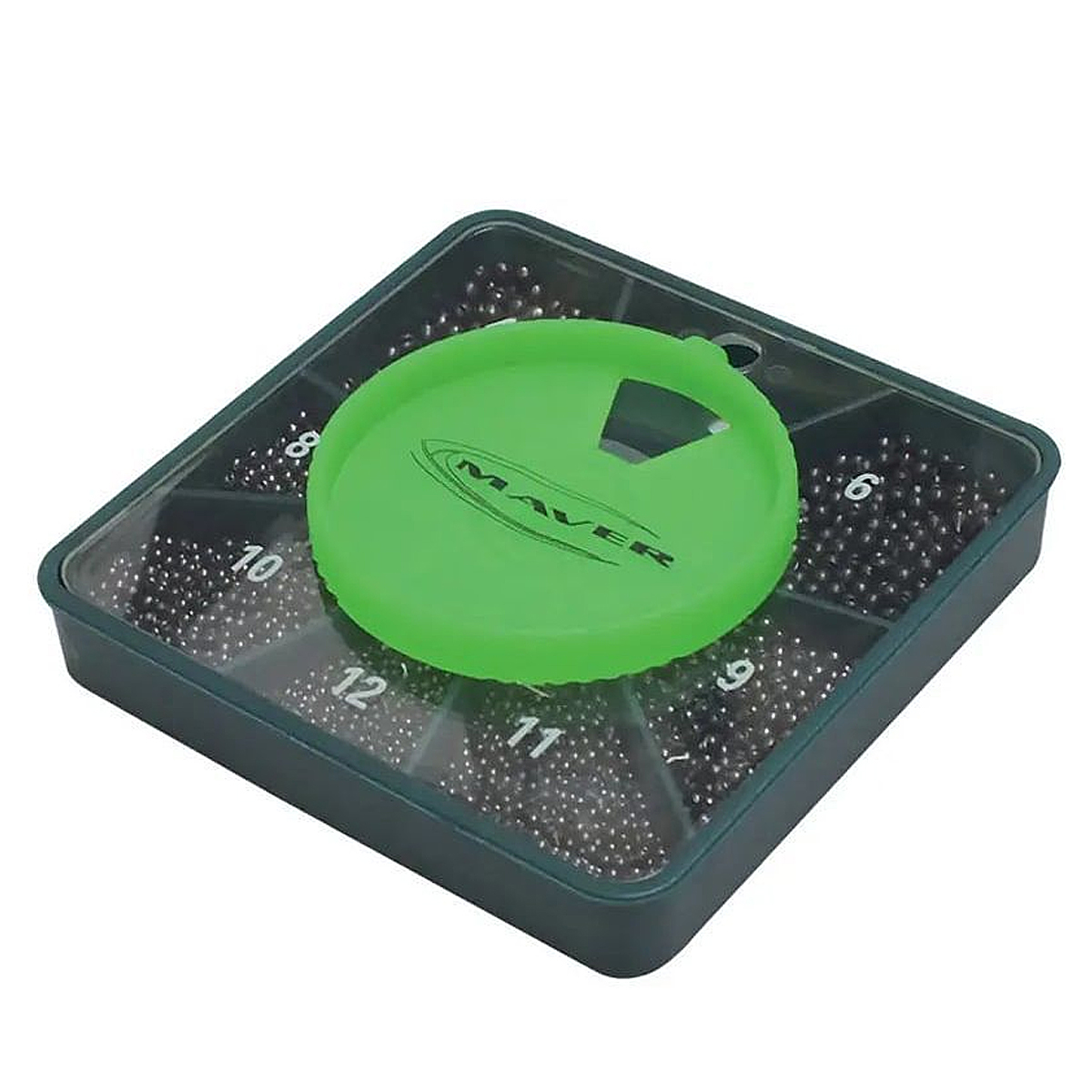 Набор грузил Maver Scatola Pallini Supercalibrati 250g №4; 6; 8; 9