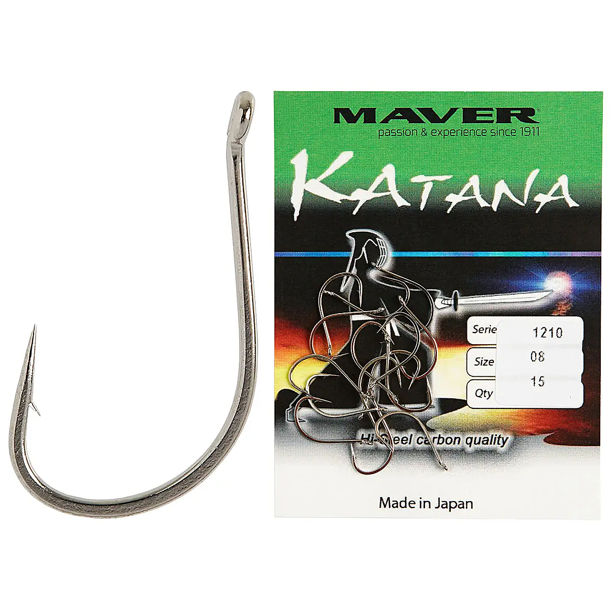 Крючок Maver Katana 1210A №10 15pcs