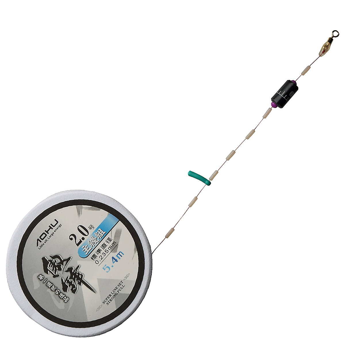 Поплавцеве оснащення Herabuna Ready Rig 5.4m 0.235mm lead 4g