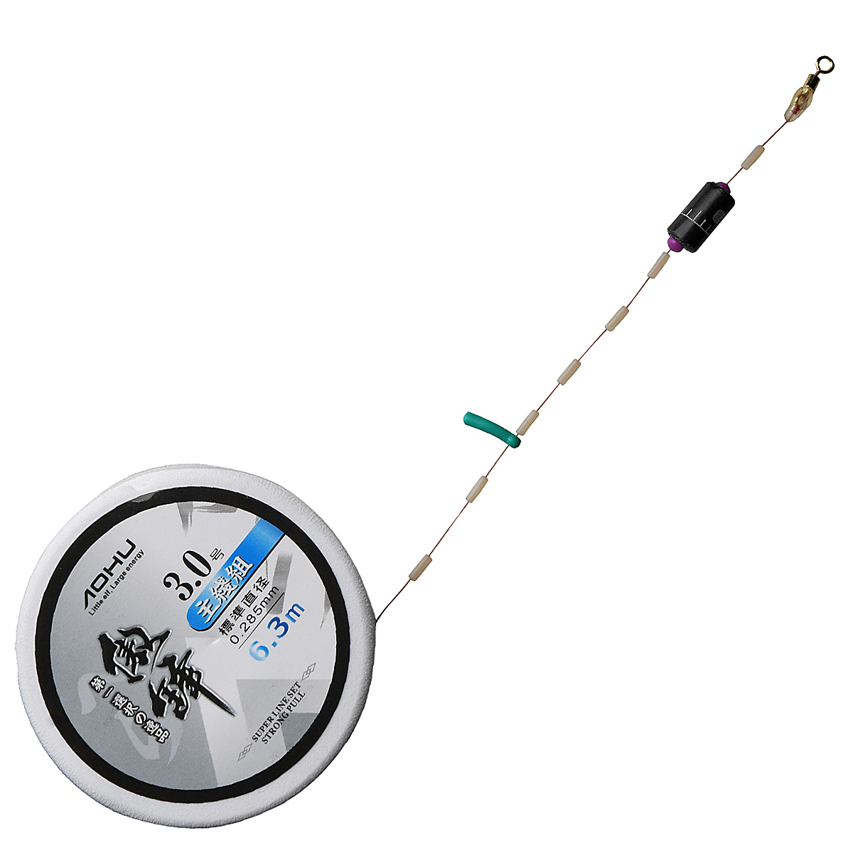 Поплавцеве оснащення Herabuna Ready Rig 6.3m 0.285mm lead 4g