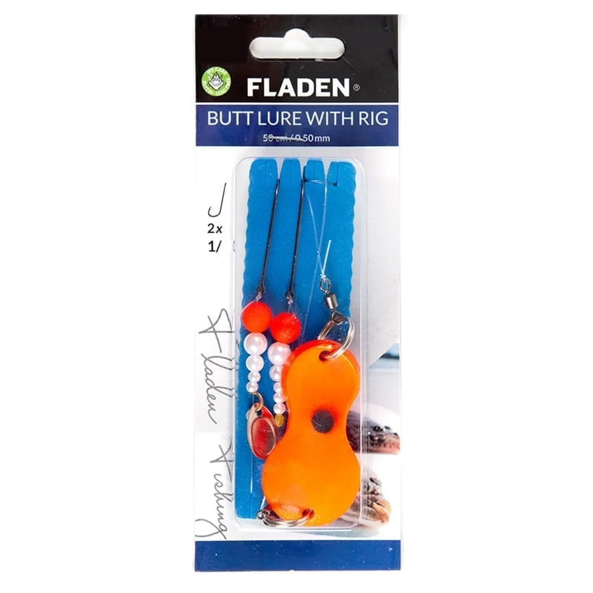 Морской монтаж Fladen Butt lure w rig 100g 55cm line 0.50mm 1/0