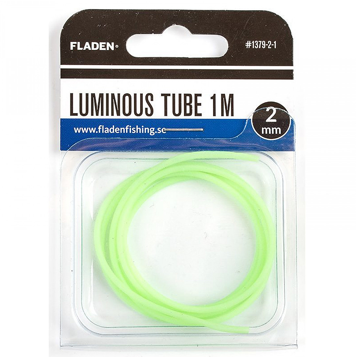 Силиконовый кембрик Fladen Lumnious green 4mm 1m