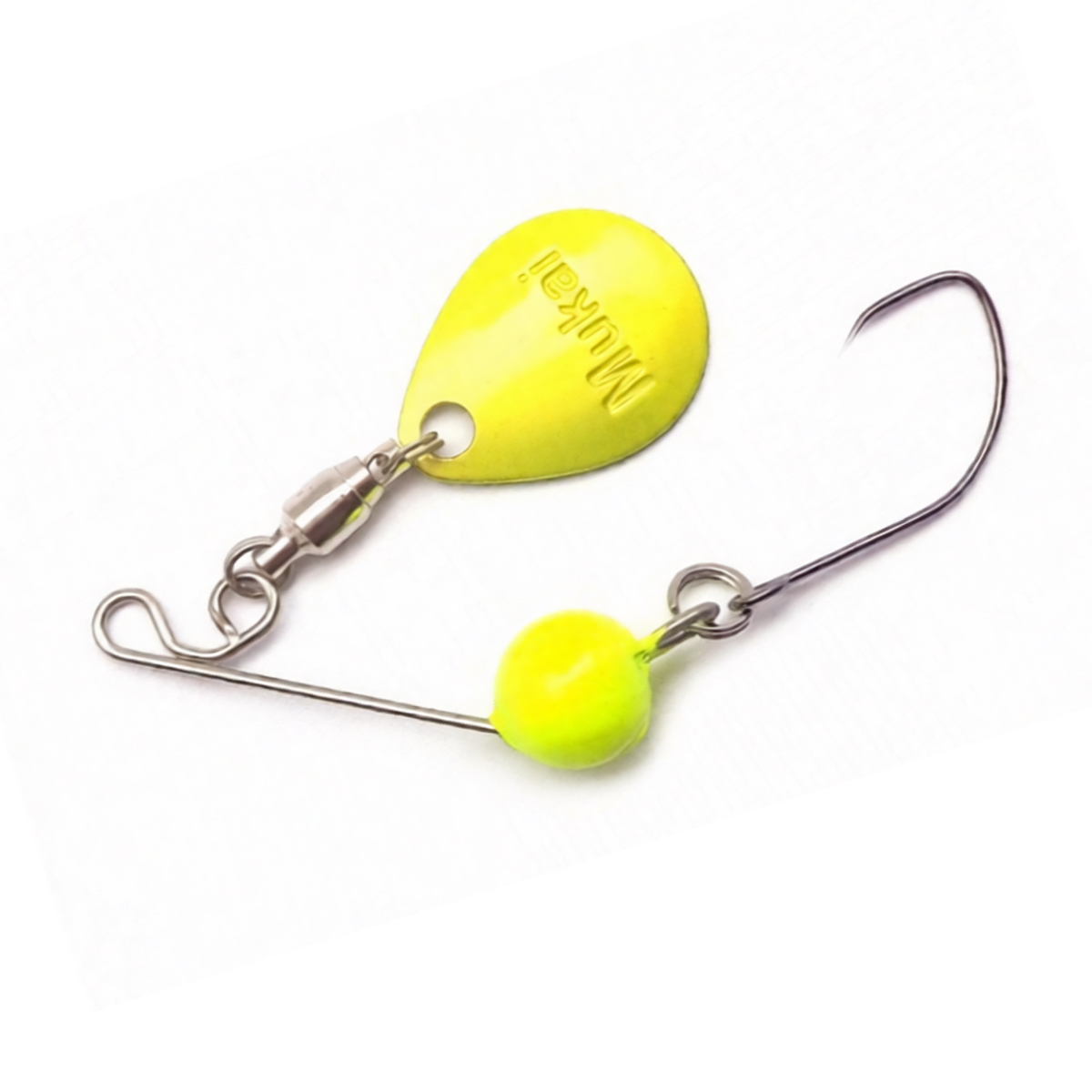 Спіннербейт Mukai B-Ball 2.8g #BBL-3 Char Tea Green/Chart