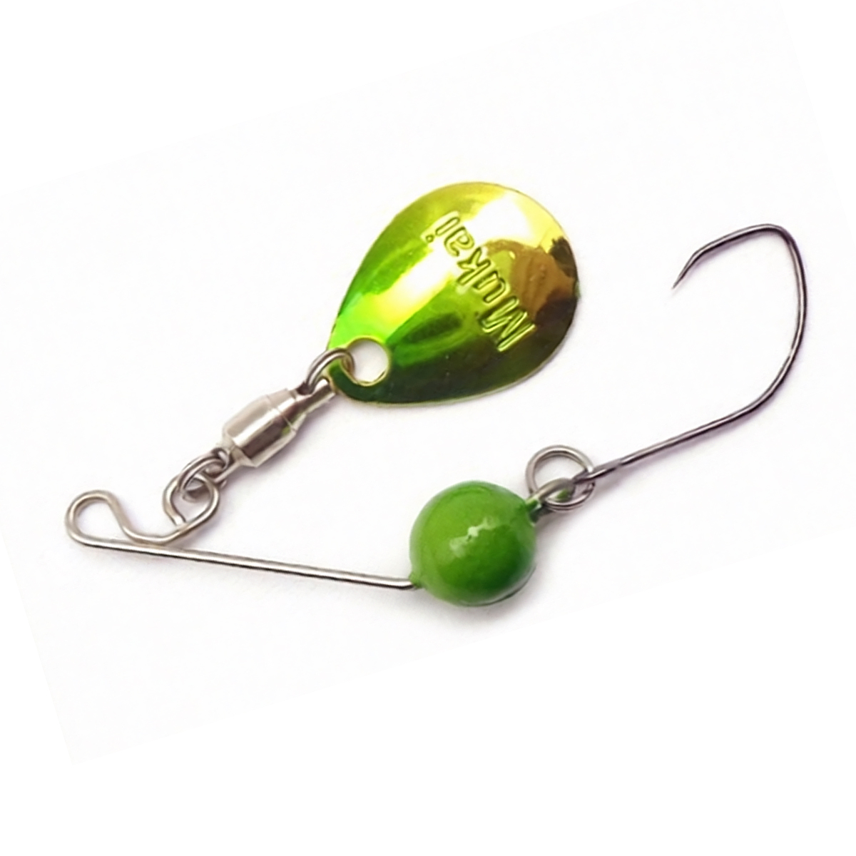 Спіннербейт Mukai B-Ball 2.8g #BBL-4 Metaguri Olive/Olive