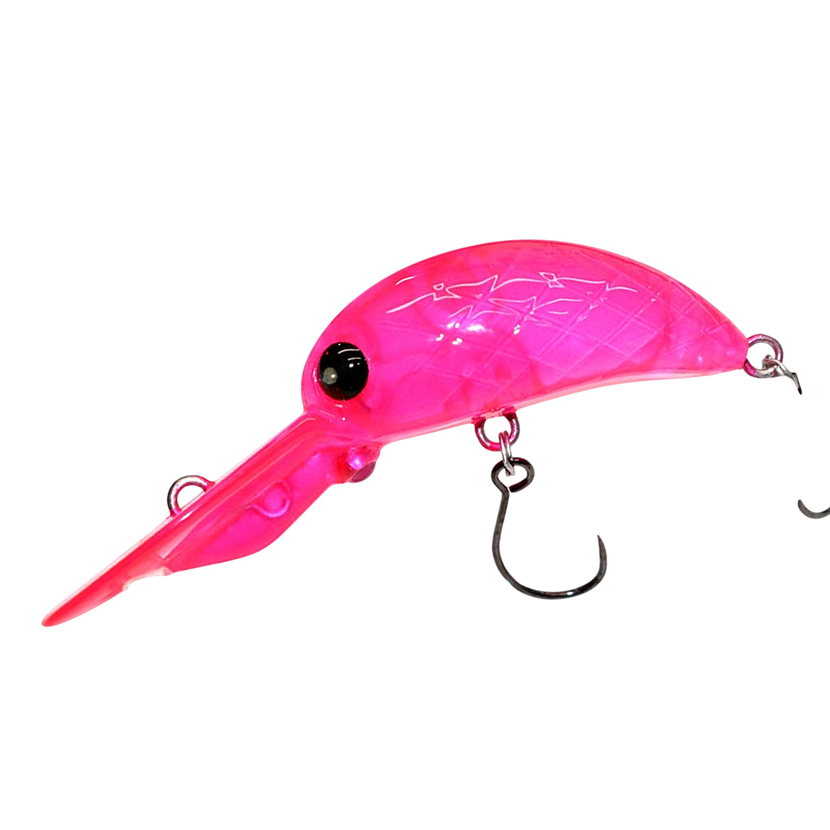 Воблер Mukai Step Crank 2 35F 35mm 3.3g #UV Clear Pink