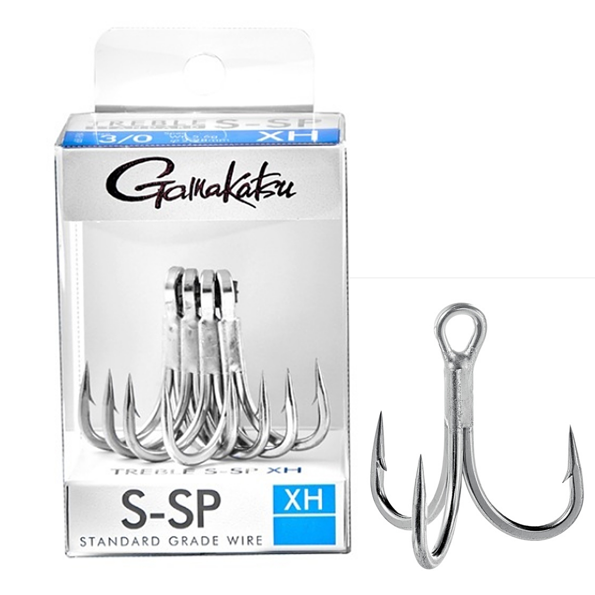 Трійник Gamakatsu Treble S-SP XH #6/0 4pcs