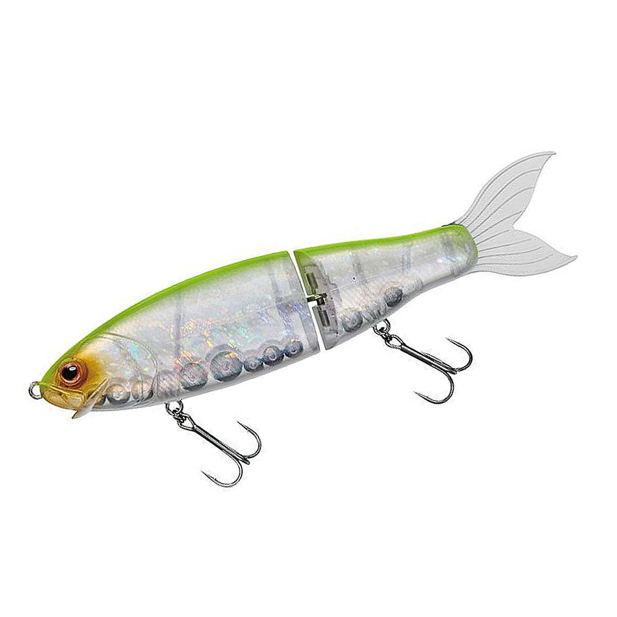 Воблер Gamakatsu Laughin 250F 250mm 120g #4 See-through Chart Back