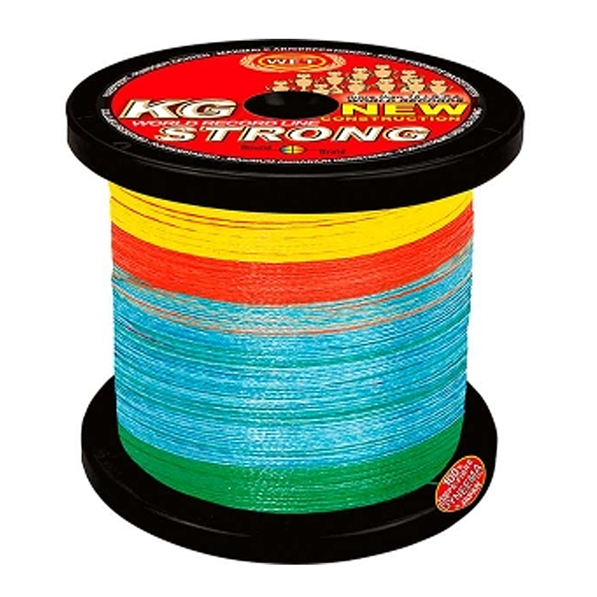 Шнур WFT KG Strong Multicolor 420m 0.18mm 22kg