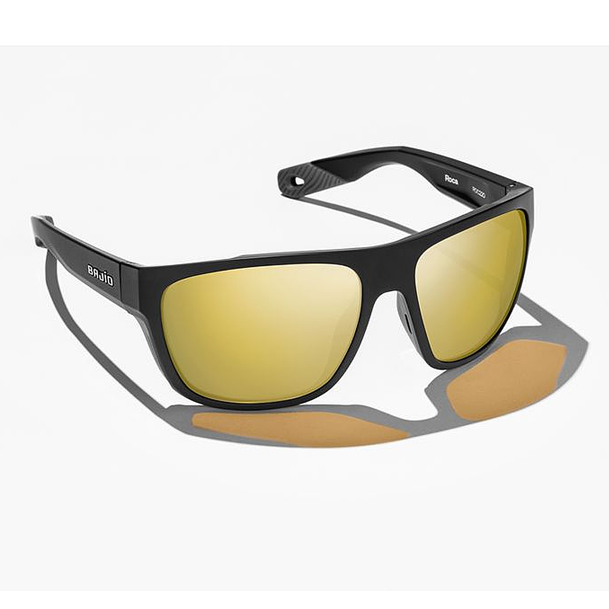 Окуляри сонцезахисні Bajio Sunglasses Las Rocas Black Matte Yellow Mirror Glass