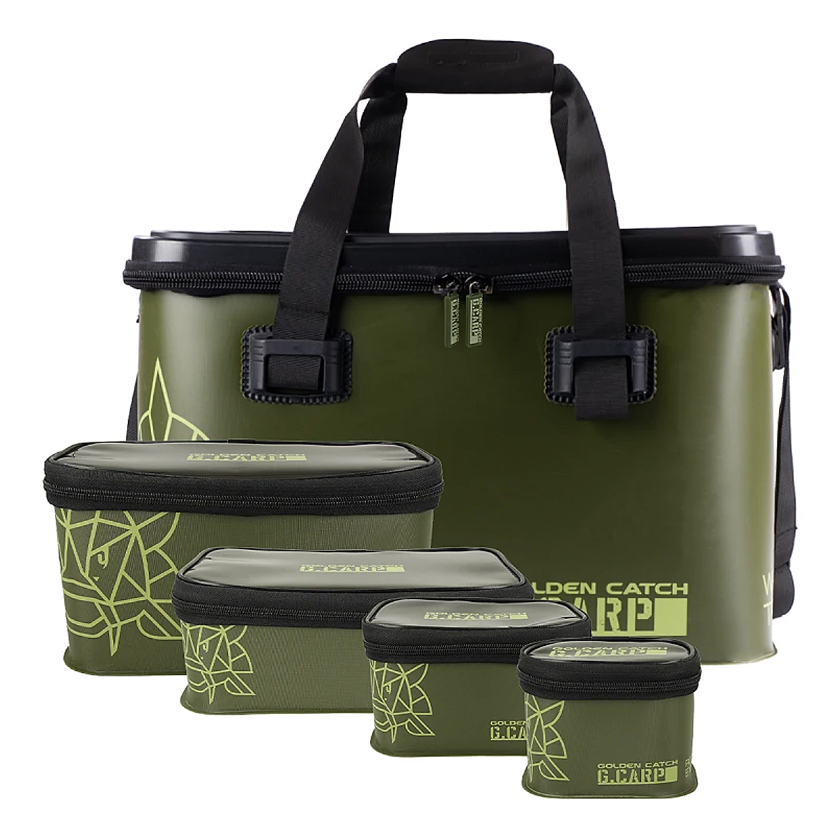 Сумка с кейсами GC G.Carp Waterproof Tackle Bag L