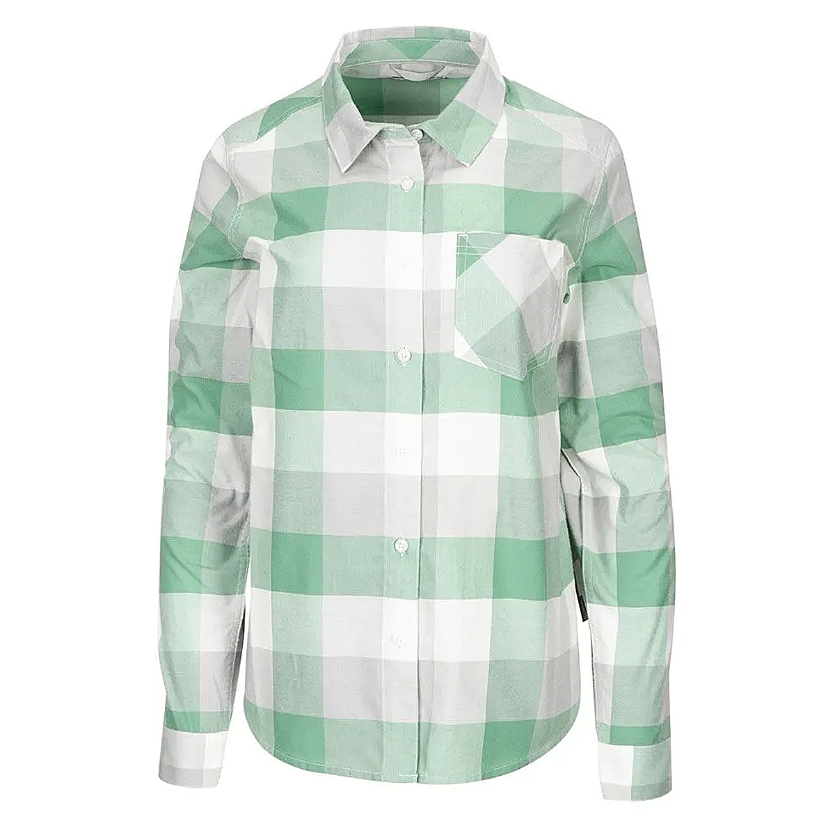Рубашка женская Simms Wms Sunset Flannel Seafoam Buffalo Plaid M