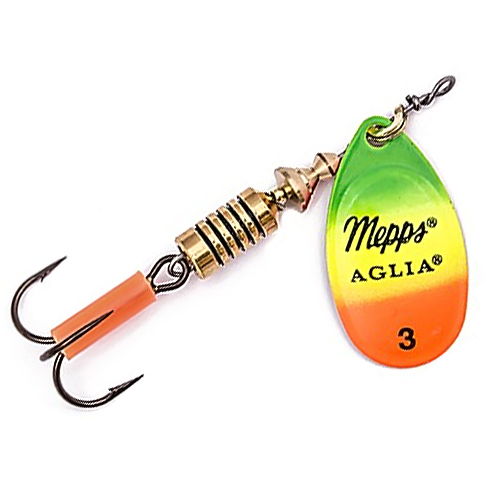 Блешня Mepps Aglia Fluo №2 tiger 4.5g