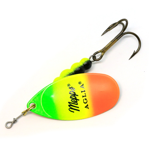 Блешня Mepps Aglia Fluo №3 tiger 6.5g фото 2