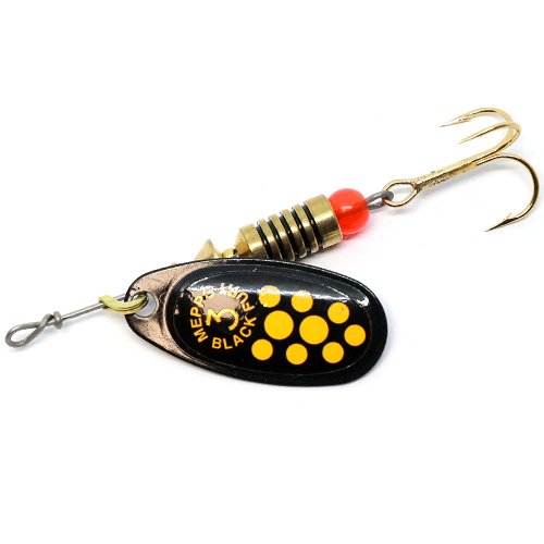 Блешня Mepps Comet Black Fury №3 noir jaune 6.5g
