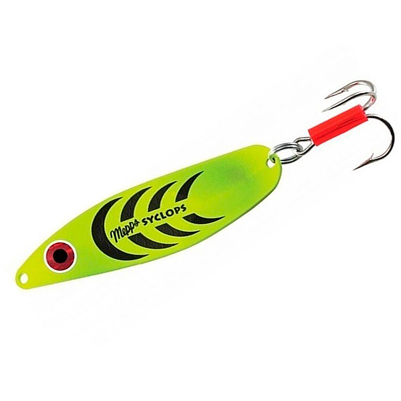 Блесна колеблющаяся Mepps Syclops Fluo №2 chartreuse 17g