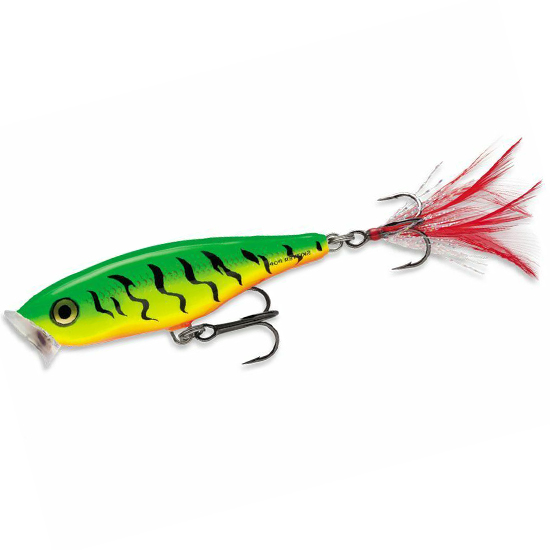 Попер Rapala Skitter Pop Surface Popper 90mm 14g #LF фото 2