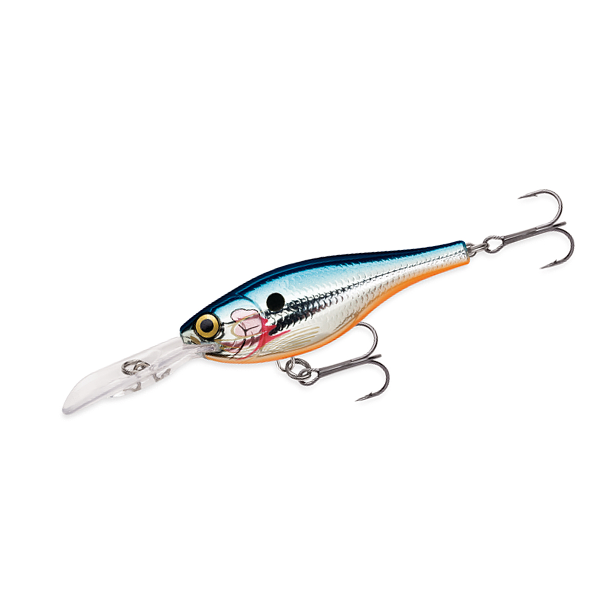 Воблер Rapala Shad Rap Suspen 70mm 12g 2.1-4.5m #SB