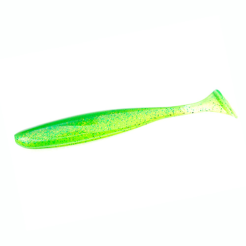 Силікон Keitech Easy Shiner 4'' #424 Lime Chartreuse