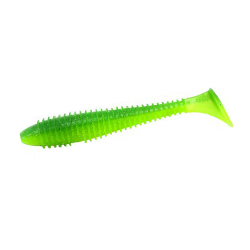 Силикон Keitech Swing Impact FAT 3.8'' #424 Lime Chartreuse