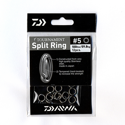 Кільце заводне Daiwa Tournament Sprengringe 8,4mm 59,8kg