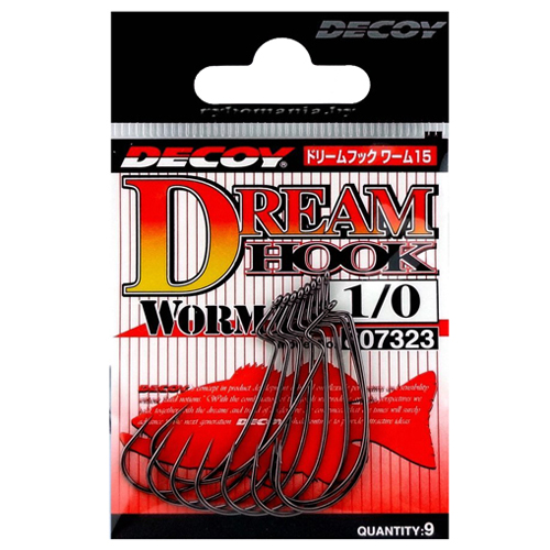 Крючок оффсетный Decoy Worm 15 Dream Hook #2 9pcs фото 7