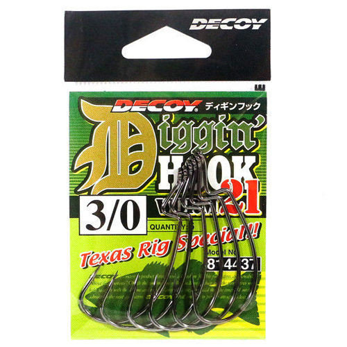 Гачок офсетний Decoy Worm 21 Digging Hook #3/0 6pcs