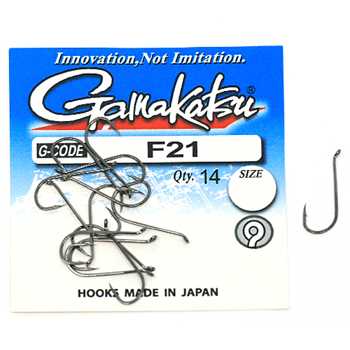 Гачки Gamakatsu F21 N/L Black №4 13pc