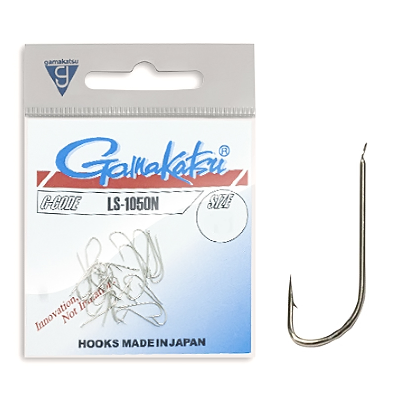 Гачки одинарні Gamakatsu VH LS-1050N Nickel №16 15pc
