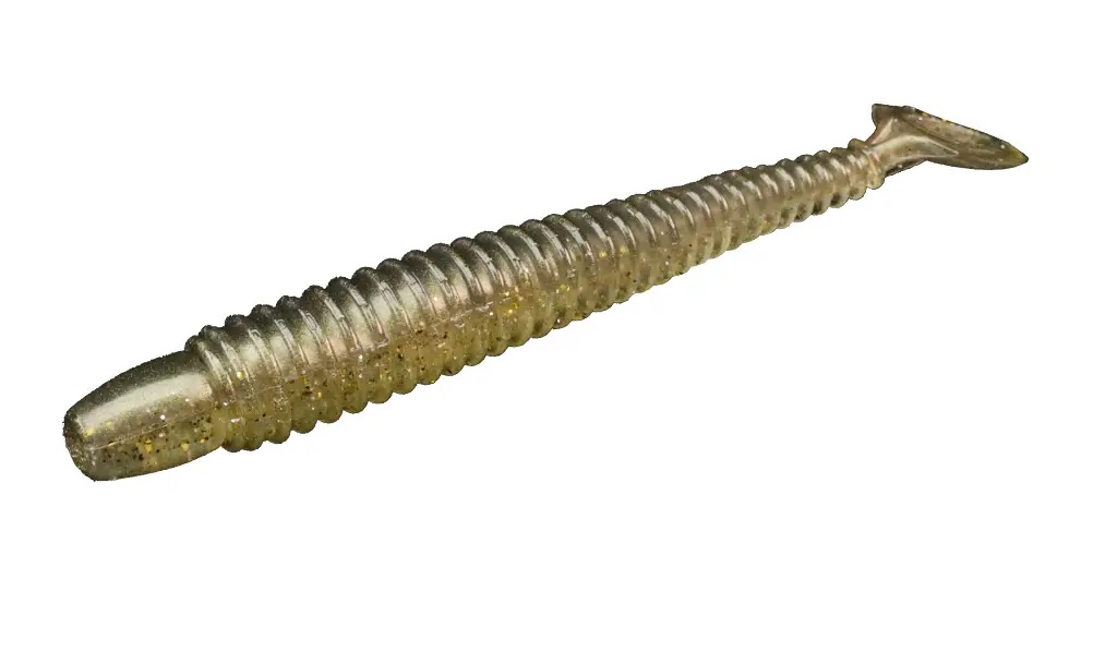 Силікон Lunker City Swimming Ribster 4" #006 8шт. фото 8