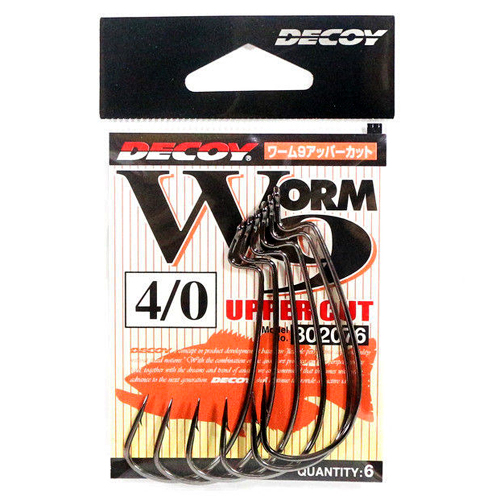 Гачок офсетний Decoy Worm 9 Upper Cut #2/0 8pcs фото 2