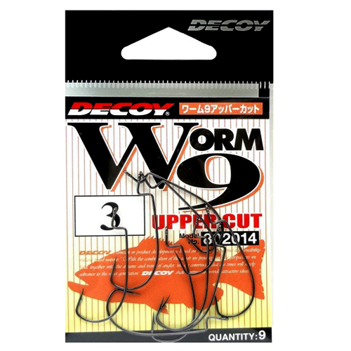 Гачок офсетний Decoy Worm 9 Upper Cut #2/0 8pcs фото 6