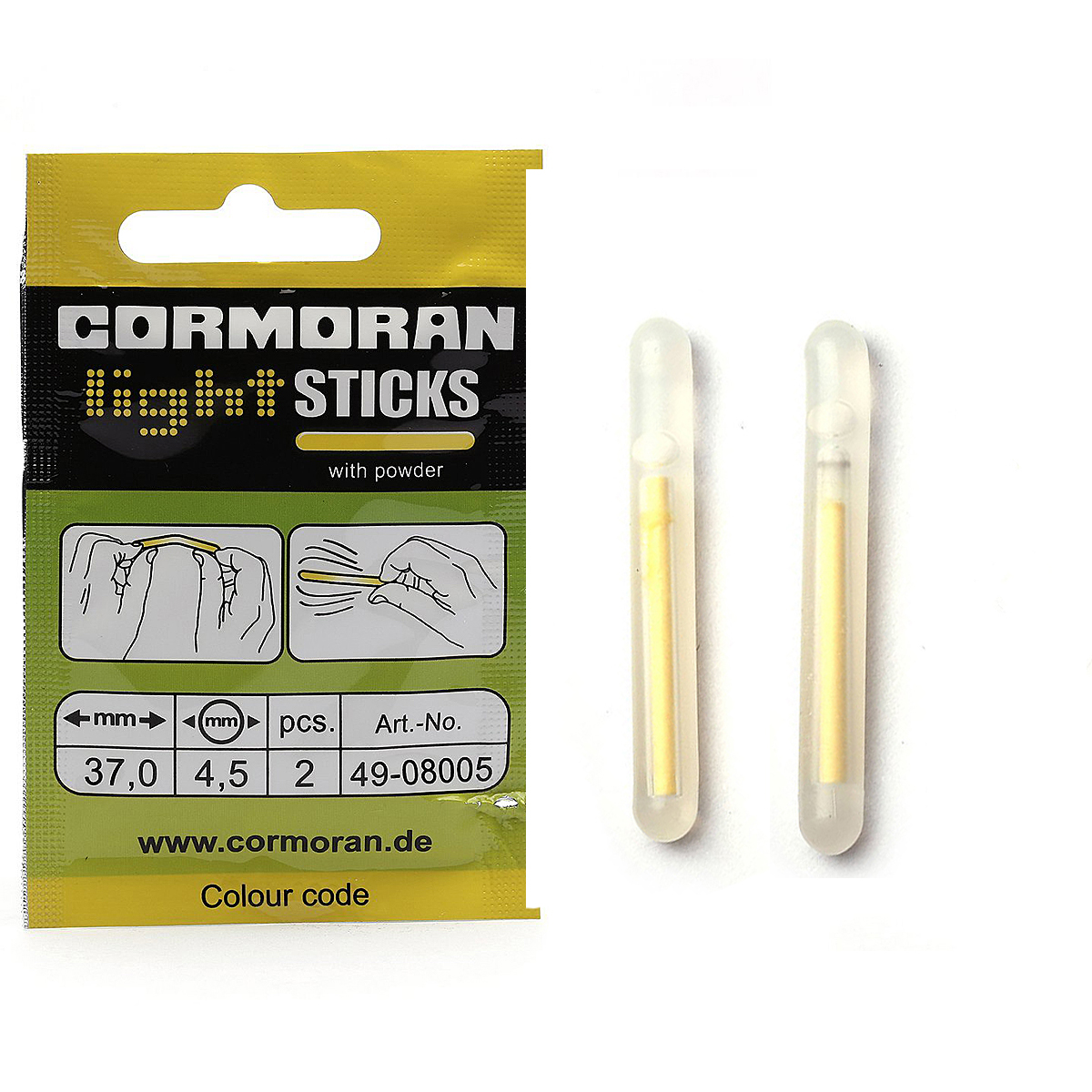 Світлячок Cormoran 4.5-37mm червоний 2pcs фото 2