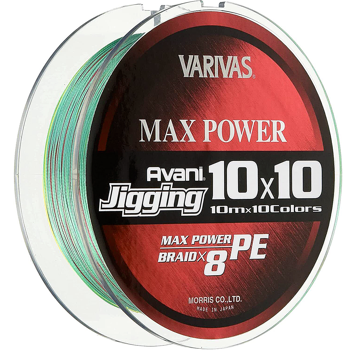 Шнур Varivas Avani Jigging Max Power X8 10*10 Multicolor 200m 14.8kg 0.235mm #2.0 фото 2