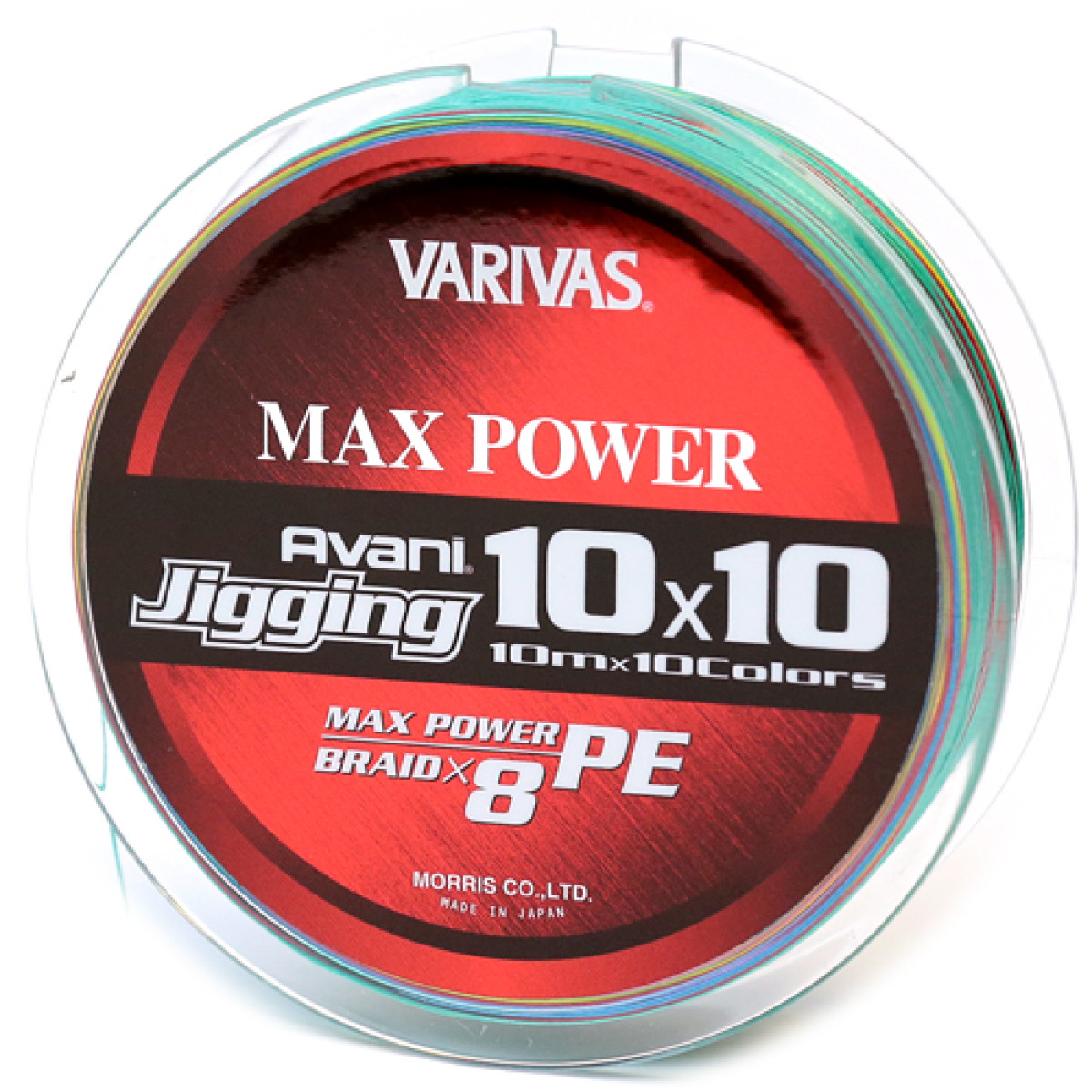 Шнур Varivas Avani Jigging Max Power X8 10*10 Multicolor 200m 14.8kg 0.235mm #2.0 фото 3