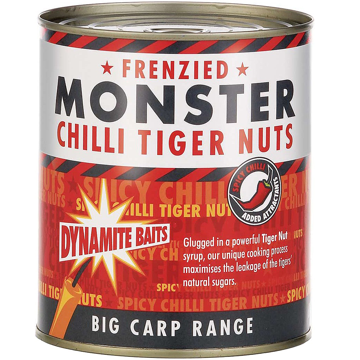 Зерновая смесь Dynamite Baits Frenzied Chilli Tiger Nuts Can 750g