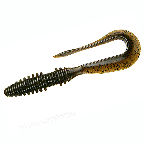 Силікон Keitech Mad Wag 7" #101 Green Pumpkin PP