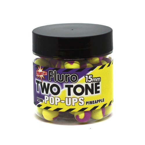 Бойлы Dynamite Baits Pop-Up Two Tone Plum & Pineapple 15mm