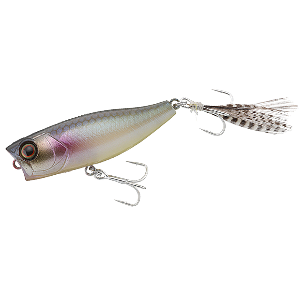 Воблер Jackall Chubby Popper 42F 42mm 3.3g #Mat Tiger фото 2